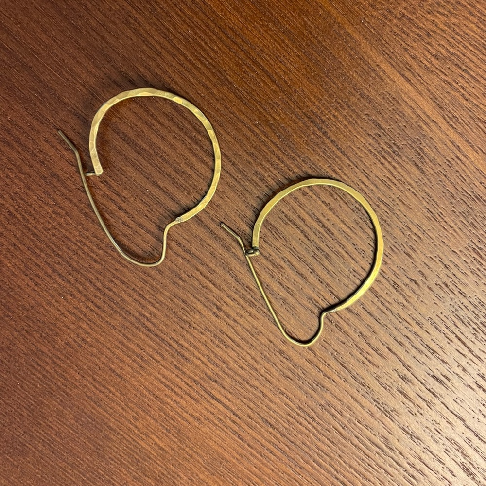 Handmade Gold Plated Earrings